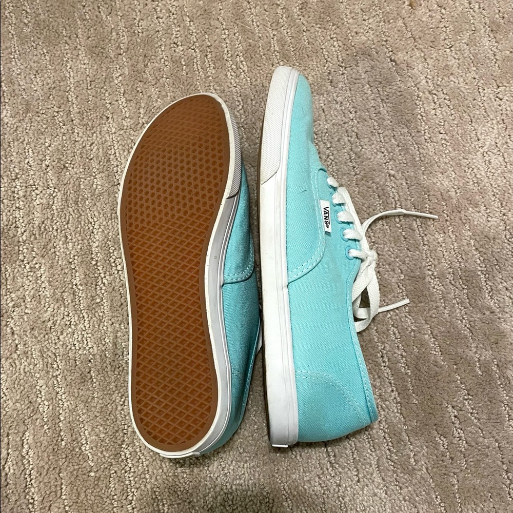 Tiffany Blue/Mint Vans Sneakers Size 7